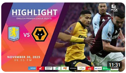 ไฮไลท์ MoNo Max : แอสตัน วิลล่า 1-0 วูล์ฟแฮมป์ตัน